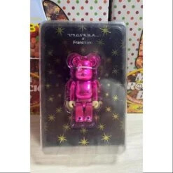 Bearbrick Francranc Purple 100% Limited Medicom Be@rbrick -Toysez 104 3