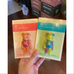 Toysez 47 Bearbrick 2008 FUTURISTIC BEAR SET 100% Limited Medicom Be@rbrick