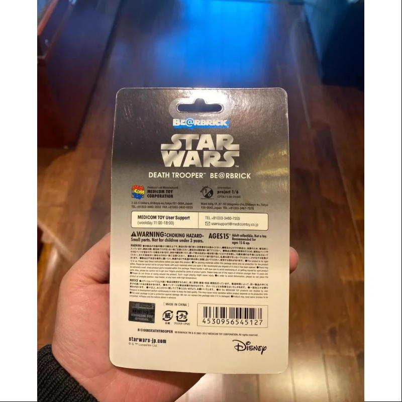 Bearbrick STAR WAR DEATH TROOPER 100% Limited Medicom Be@rbrick 2 Bearbrick STAR WAR DEATH TROOPER 100% Limited Medicom Be@rbrick - Image 2