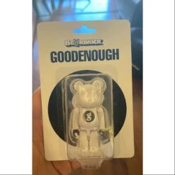 Bearbrick X GOODENOUGH White 100% Limited Medicom Be@rbrick 5 Bearbrick X GOODENOUGH White 100% Limited Medicom Be@rbrick -Toysez 120 3