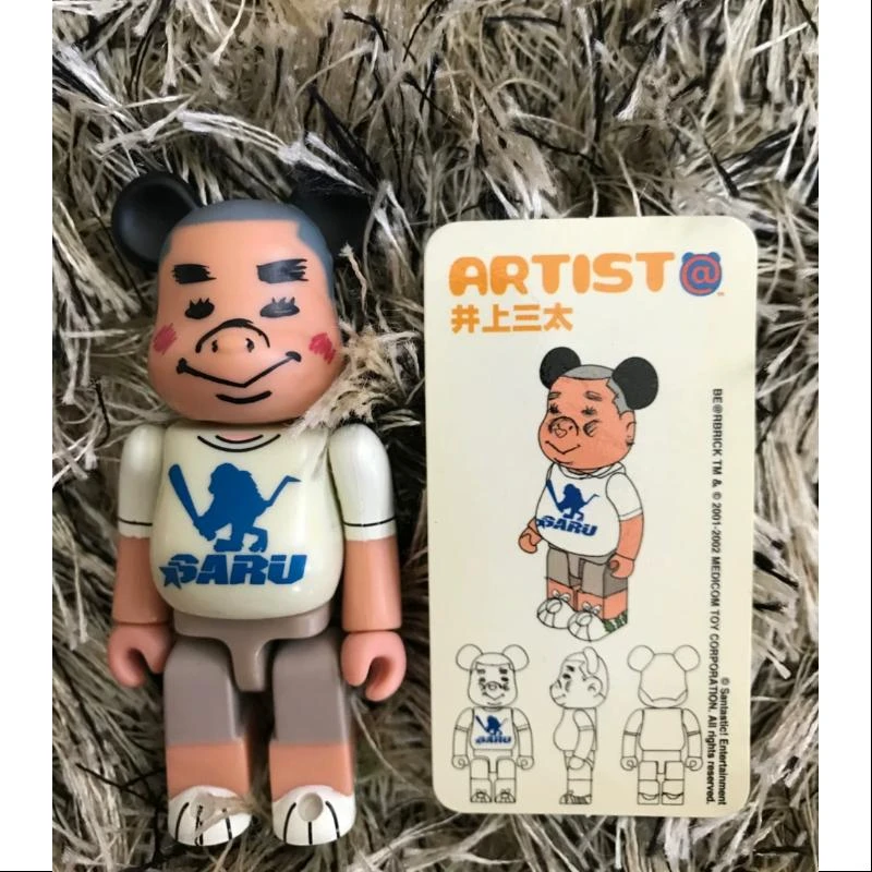Medicom Bearbrick Series 4 Be@rbrick Secret ARTIST Inoue Santa SARU 100% 1 Medicom Bearbrick Series 4 Be@rbrick Secret ARTIST Inoue Santa SARU 100%