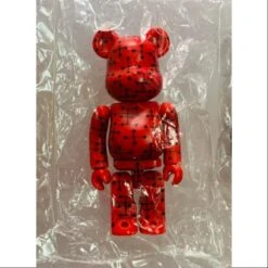 Medicom Bearbrick Series 9 Secret PATTERN Eames Acupuncture Red 100%