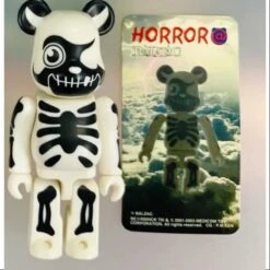 Medicom Bearbrick Series 7 Secret HORROR BALZAC White 100%
