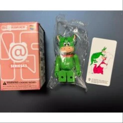 Medicom Bearbrick Series 45 Secret The Flintstones Dino 100%