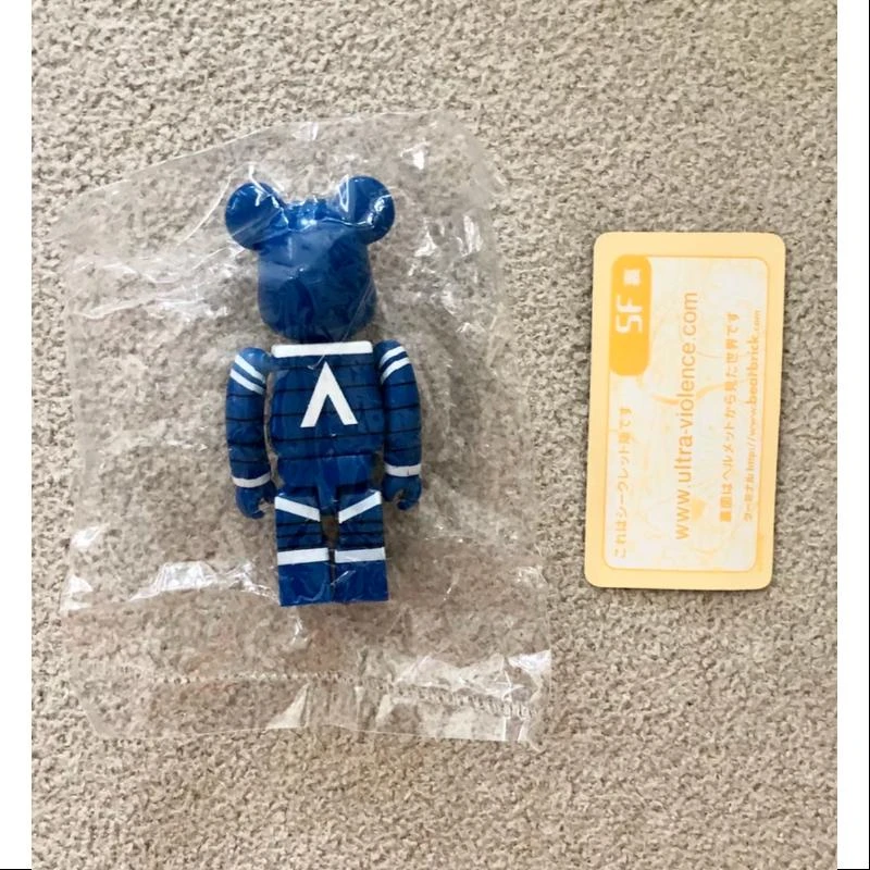 Medicom Bearbrick Series 11 Secret SF Ultra-violence BLUE 100% 2 Medicom Bearbrick Series 11 Secret SF Ultra-violence BLUE 100% - Image 2
