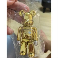 Medicom Bearbrick Series 42 SUPER Secret Sorayama Hajime 25Th Gold 100%