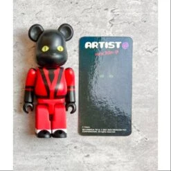 Medicom Bearbrick Series 7 Secret ARTIST 7stars Black Cat 100%