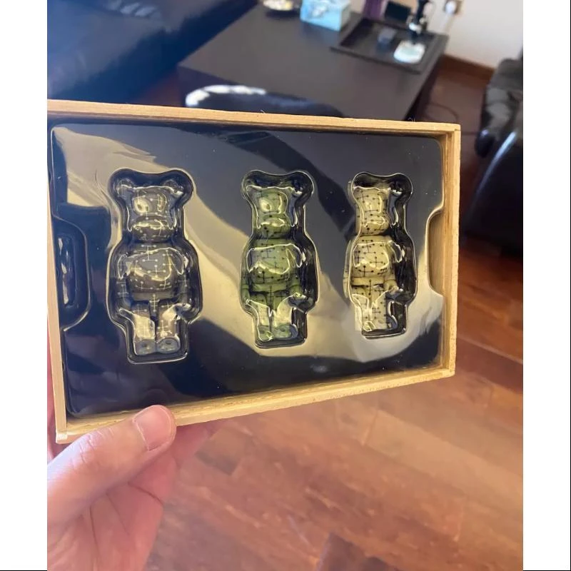 Bearbrick Eames Office Pattern Wooden Box Limited Medicom Be@rbrick 2006 4 Bearbrick Eames Office Pattern Wooden Box Limited Medicom Be@rbrick 2006 - Image 4