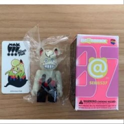 Medicom Bearbrick Series 37 SUPER Secret Aliens Park Glow In Dark 100%