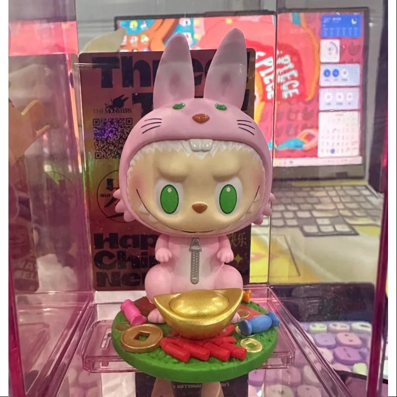 Labubu Pop Mart Three! Two! One! Chinese New Year Series Secret The Chinese Feast(1/192) 3 Labubu Pop Mart Three! Two! One! Chinese New Year Series Secret The Chinese Feast(1/192) - Image 3