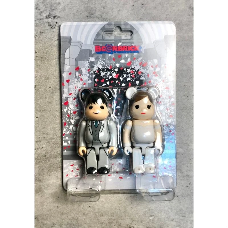 Bearbrick Wedding Series 1 Set 100% Limited Medicom Be@rbrick 3 Bearbrick Wedding Series 1 Set 100% Limited Medicom Be@rbrick - Image 3