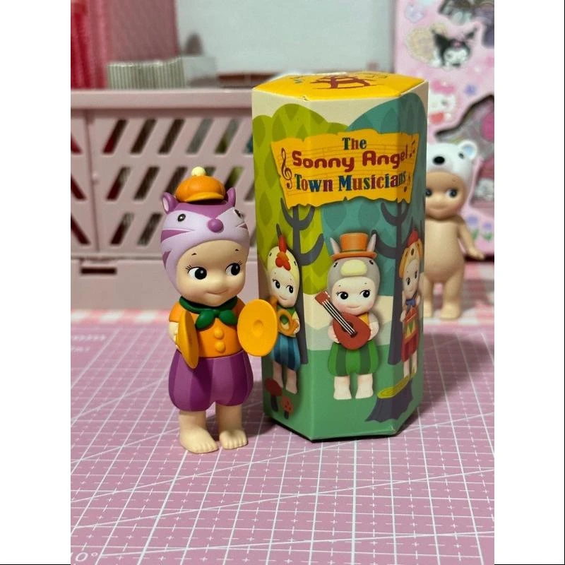 Sonny Angel Town Musicians Series Secret Doll Pink Squirrel Cymbal 2 Sonny Angel Town Musicians Series Secret Doll Pink Squirrel Cymbal - Image 2