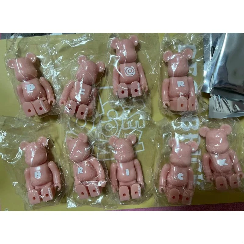 Bearbrick Series 45 BASIC SET 9PCS Glow In Dark 100% Medicom Be@rbrick 3 Bearbrick Series 45 BASIC SET 9PCS Glow In Dark 100% Medicom Be@rbrick - Image 3