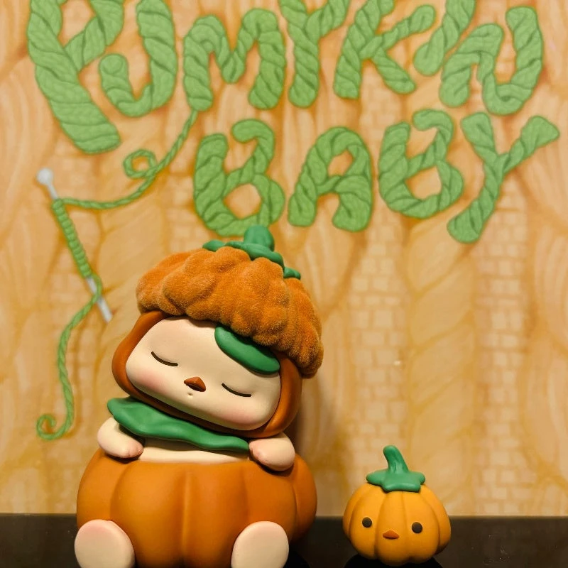 PUCKY Pumpkin Baby Figure Limited Edition 2 PUCKY Pumpkin Baby Figure Limited Edition - Image 2