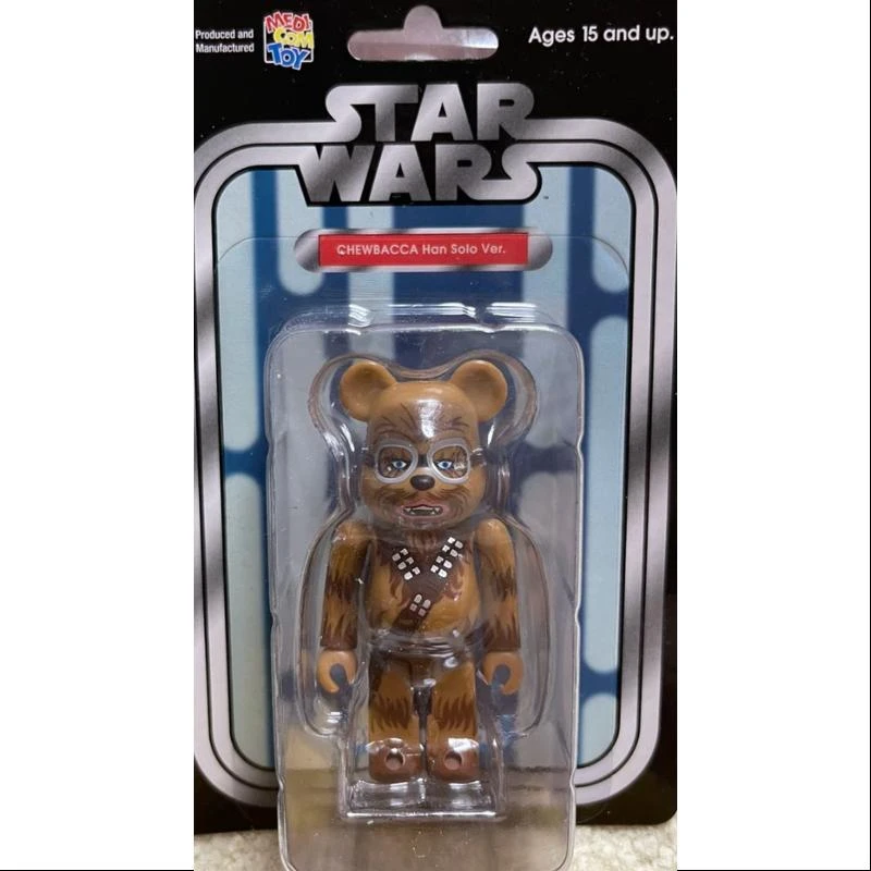 Bearbrick STAR WAR CHEWBACCA Han Solo Ver. 100% Limited Medicom Be@rbrick 1 Bearbrick STAR WAR CHEWBACCA Han Solo Ver. 100% Limited Medicom Be@rbrick