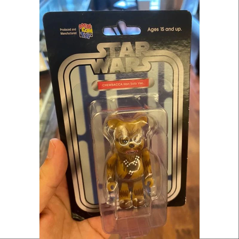 Bearbrick STAR WAR CHEWBACCA Han Solo Ver. 100% Limited Medicom Be@rbrick 2 Bearbrick STAR WAR CHEWBACCA Han Solo Ver. 100% Limited Medicom Be@rbrick - Image 2