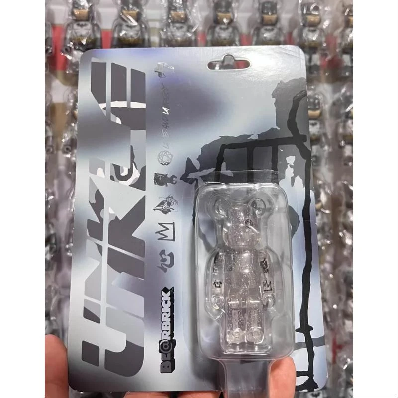 Bearbrick UNKLE Futura CLEAR 100% Limited Medicom Be@rbrick 1 Bearbrick UNKLE Futura CLEAR 100% Limited Medicom Be@rbrick