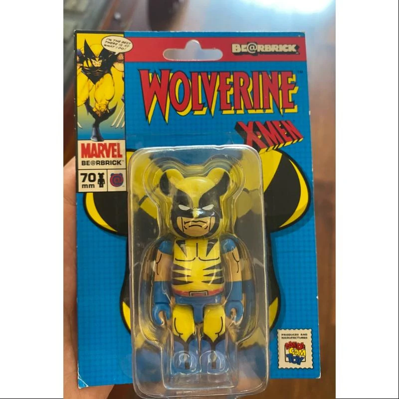 Bearbrick MARVEL X-MAN WOLVERINE 100% Limited Medicom Be@rbrick 1 Bearbrick MARVEL X-MAN WOLVERINE 100% Limited Medicom Be@rbrick