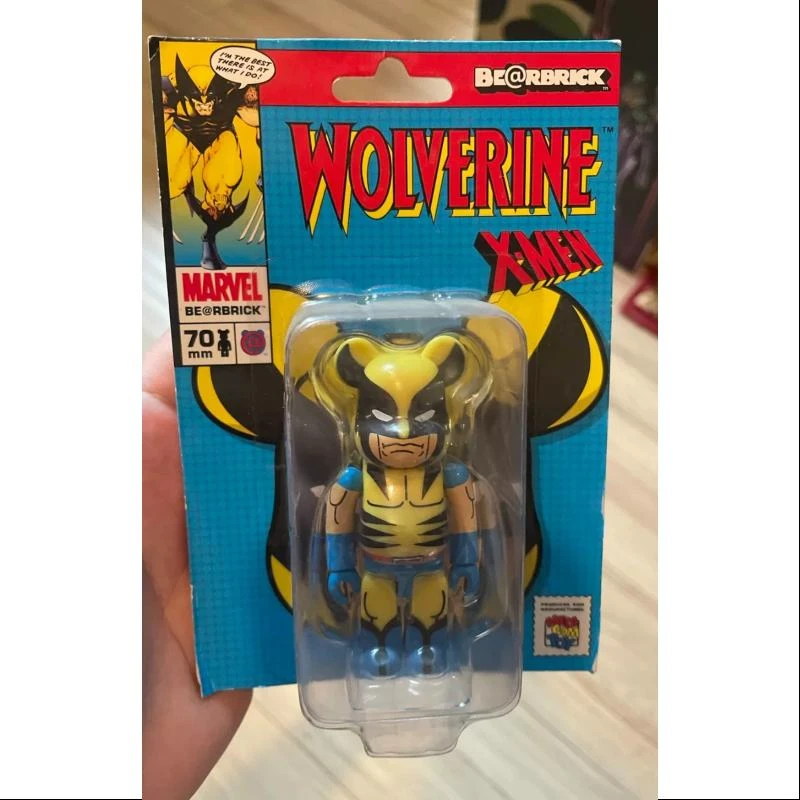 Bearbrick MARVEL X-MAN WOLVERINE 100% Limited Medicom Be@rbrick 3 Bearbrick MARVEL X-MAN WOLVERINE 100% Limited Medicom Be@rbrick - Image 3