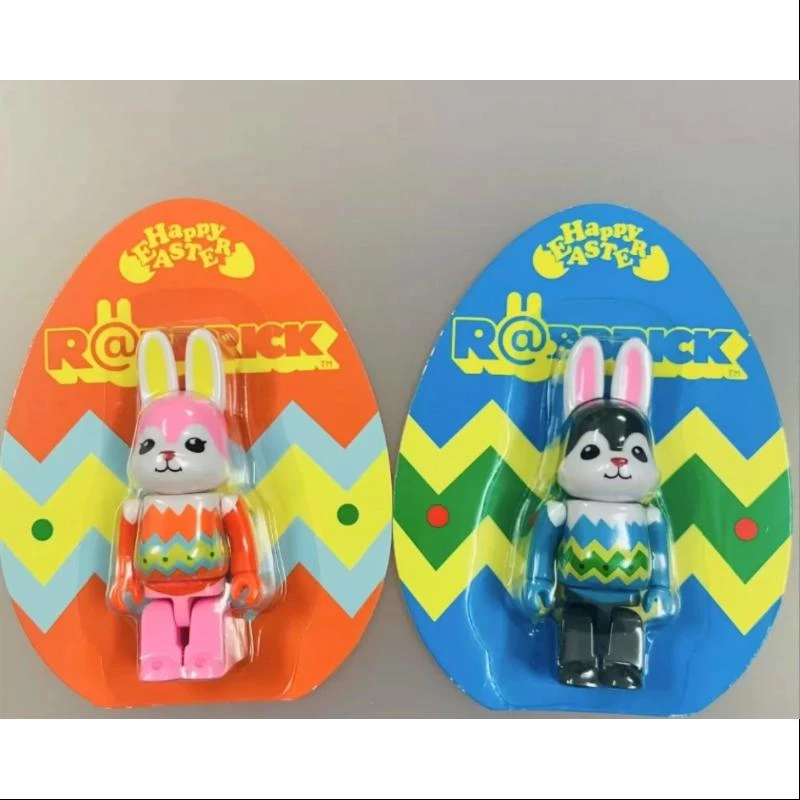Bearbrick R@BBRICK Happy EASTER SET 100% Limited Medicom Be@rbrick 2 Bearbrick R@BBRICK Happy EASTER SET 100% Limited Medicom Be@rbrick - Image 2