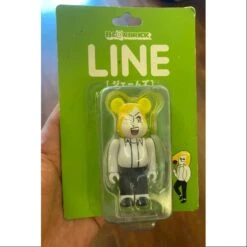 Bearbrick LINE JAMES GREEN 100% Limited Medicom Be@rbrick
