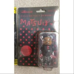 Bearbrick X EXILE MATSU RED 100% Limited Medicom Be@rbrick