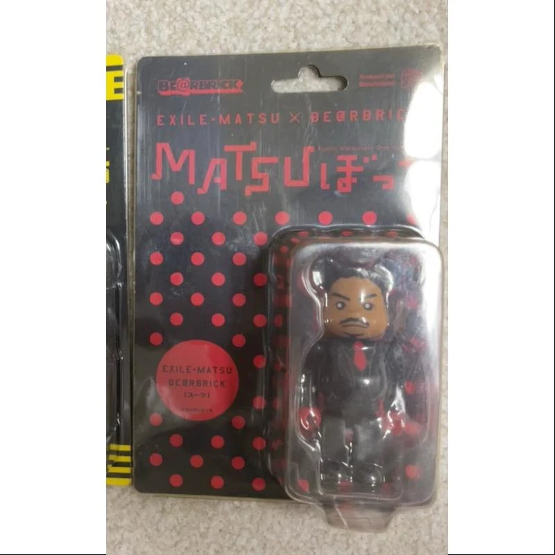 Bearbrick X EXILE MATSU RED 100% Limited Medicom Be@rbrick 1 Bearbrick X EXILE MATSU RED 100% Limited Medicom Be@rbrick