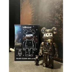 Medicom Bearbrick God Selection Xxx Black Clear 100% 400% Be@rbrick -Toysez IMG 2007