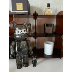 Medicom Bearbrick God Selection Xxx Black Clear 100% 400% Be@rbrick -Toysez IMG 2008
