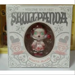 Skullpanda White Maid Art Toy Figurine Limited Edition