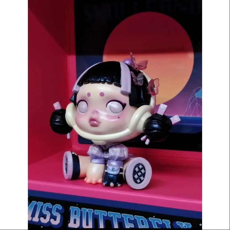 Skullpanda MISS BUTTERFLY Art Toy Figurine Limited Edition 3 Skullpanda MISS BUTTERFLY Art Toy Figurine Limited Edition - Image 3