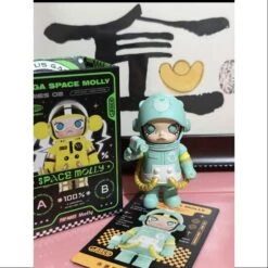 SPACE MOLLY MEGA 100% Series 2-B Secret WISH BEAR(1/36)